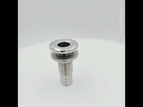 316 Stainless Steel Drain Pipe Tube Marine Drain Joint Fitting For Boat Yacht, Specification: 1/2inch - YouTube Video