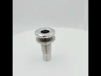 316 Stainless Steel Drain Pipe Tube Marine Drain Joint Fitting For Boat Yacht, Specification: 1/2inch - YouTube Video