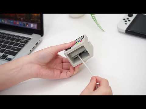 For Apple Watch AhaStyle DD05 Silicone Mini Charging Stand, Without Charger(Gray) - YouTube Video
