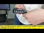 PWAY DT241M 150m 1080P HD HDMI-Compatible Network Cable Extender - YouTube Video