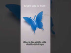 YG005 3D Stereo Butterfly Luminous Wall Sticker( Green) - YouTube Video