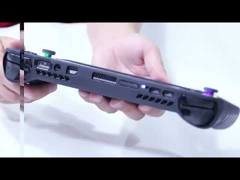 For ASUS ROG Ally X Game Console TPU Protective Case with Stand(Black) - YouTube Video