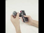For Insta360 X5 Camera Flymile Metal Frame Lens Cover Set Rabbit Cage Expansion Bracket(Metal Color) - YouTube Video