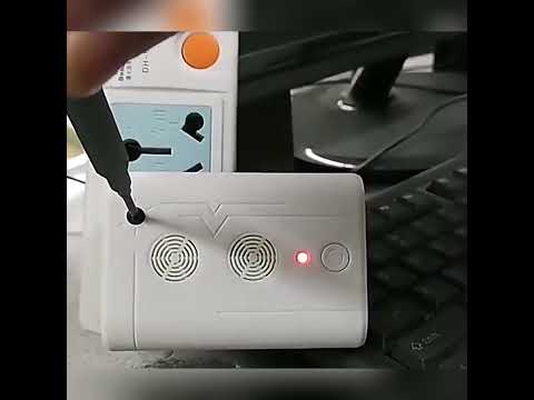 JL-215S Household Ultrasonic High-Power Mouse Repeller, CN Plug - YouTube Video