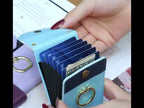 BFK04 Organ Card Bag Mobile Phone Back Sticker(Dark Purple) - YouTube Video