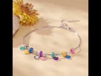 S925 Sterling Silver Basic Chain Bracelet Women Jewelry - YouTube Video