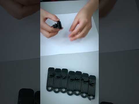 10pcs /Set Outdoor Camping Canopy Windproof Clip Tent Additional Pull Point Plastic Clip Rainproof Tarp Fixing Clip, Color: B Clip - YouTube Video