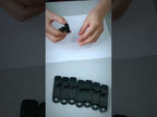 10pcs /Set Outdoor Camping Canopy Windproof Clip Tent Additional Pull Point Plastic Clip Rainproof Tarp Fixing Clip, Color: B Clip - YouTube Video