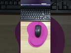 Cloth Wrist Rest Mouse Pad(Black) - YouTube Video