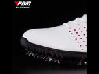 PGM Golf Breathable Non-slip Waterproof Microfiber Leather Sneakers for Men (Color:Black Size:39) - YouTube Video