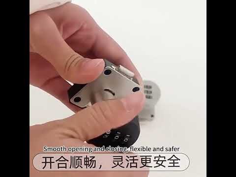 Home Cabinet Desk Drawer Combination Lock Lockers File Security Latches, Style: Black Beveled - YouTube Video