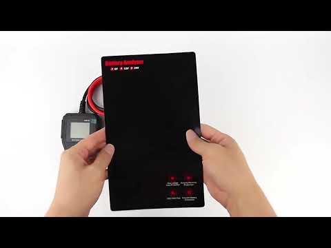 BM550 6V / 12V / 24V 3 in 1 Battery Tester Analyzer Battery Life Detector - YouTube Video