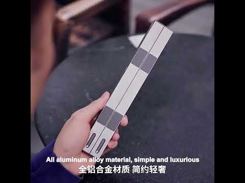 Oatsbasf Z02 Laptop Increasing Cooling Bracket Aluminum Alloy Desktop Adjustable Bracket(Silver) - YouTube Video