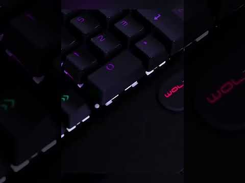 LANGTU K1000 104 Keys Luminous Wired Keyboard, Cable Length: 1.5m(Black Black Shaft Mixed Light) - YouTube Video