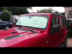 122 x 45cm For Suzuki Jimny2019+ Automobile Windshield Sunshade Interior Modification Heat Insulation Sun Visor - YouTube Video