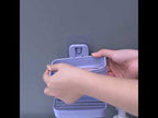 Wall Hanging Traceless Double-deck PP Soap Holder Bathroom Storage Shelf (Beige) - YouTube Video