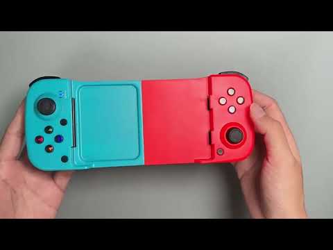 D3 Telescopic BT 5.0 Game Controller For IOS Android Mobile Phone(Gray) - YouTube Video