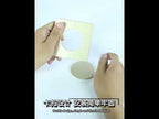 Square Hole Decoration Cover Wall Hole Plug, Style: 1.2cm Hole White - YouTube Video