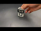 HW-213 Multi-function Rotating Sensing Cap Clip Work Light(Grey) - YouTube Video