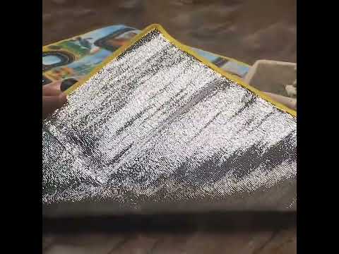 130 x 100cm Engineering Parking Scene Play Mat Outdoor Picnic Beach Mat - YouTube Video