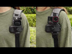 BRDRC Action Cameras Magnetic Quick-release Backpack Shoulder Strap Slip For DJI Action 6 / Nano - YouTube Video