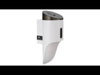 Greatmay GM-TS2008 Automatic Sensor Soap Dispenser Wall-Mounted Hand Washing Machine(White) - YouTube Video