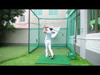 PGM Golf Ball Dispenser Automatic Tee Up Machine with Club Rack, Size: 62x32x32cm(Green) - YouTube Video
