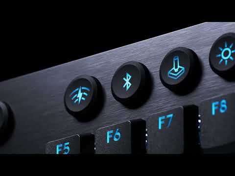 Logitech G915 X LIGHTSPEED Wireless Low Profile Gaming Keyboard(White Tactile) - YouTube Video