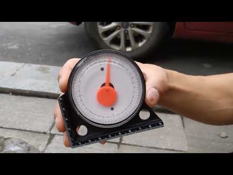 High-precision Pointer Type Tilt Level Multi-function Slope Measuring Tool - YouTube Video