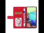 For Realme 11 Pro 5G / 11 Pro+ 5G HT01 Y-shaped Pattern Flip Leather Phone Case(Red) - YouTube Video