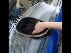 Plush Car Cleaning Waxing Gloves(Yellow) - YouTube Video