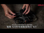 For DJI Avata 2 STARTRC Action Camera Holder Mount Drone Expansion Bracket (Black) - YouTube Video