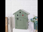 T60 Cuckoo Clock The Bird Reports On The Hour Clock, Colour: White - YouTube Video