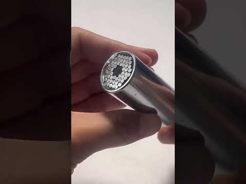 Universal Torque Wrench Head Set Socket Sleeve 7-19mm Power Drill Ratchet Bushing Spanner Key Magic Multi Hand Tools - YouTube Video