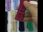 xDfind Solid Color Silicone Watch Band For Fitbit Versa 2, Size:S(Black) - YouTube Video