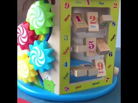 Multi-functional Wooden Gaming Treasure Box Toy - YouTube Video