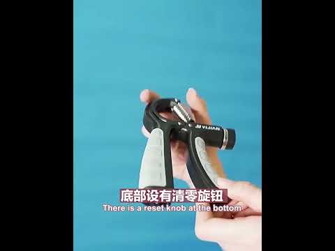 Fitness Exercise Arm Strength Machine Puller Finger Grip Strength Machine Mechanical Count-Blue - YouTube Video