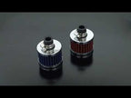 MZ 50mm Universal Mushroom Head Style Air Filter for Car(Red) - YouTube Video