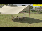 Outdoor Octagonal Curtain Tent Rain and Sun Protection Camping Sunshade Pergola, Color: White - YouTube Video