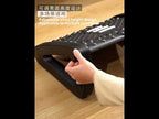 Office Computer Set Up Foot Stool Foot Massage Pedal(Black) - YouTube Video