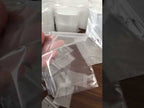 4 x 6cm 100pcs  Perforated Ziplock Bag Thickened Transparent Packaging Bag Plastic Sealed Bag(Upper Hole) - YouTube Video