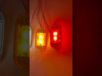 10 PCS MK-019 Car / Truck 6LEDs Side Marker Indicator Lights Bulb Lamp (Red Light) - YouTube Video