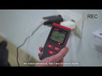 Wintact WT3120 Inductive Wood Moisture Meter Electromagnetic Radiation Tester - YouTube Video