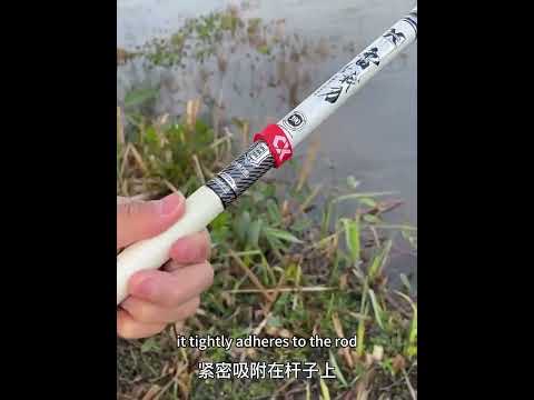 10 PCS Silicone Fishing Rod Stop Ring Anti-Skid Ring(Green Small 11mm Inner Diameter) - YouTube Video