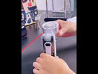 High Speed Folding Cooling Fan Powerful Semiconductor Handheld Turbine Fan(Transparent White) - YouTube Video