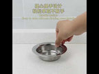 Hand-held Shower Drain Hole Filter Stainless Steel Kitchen Sink Strainer - YouTube Video