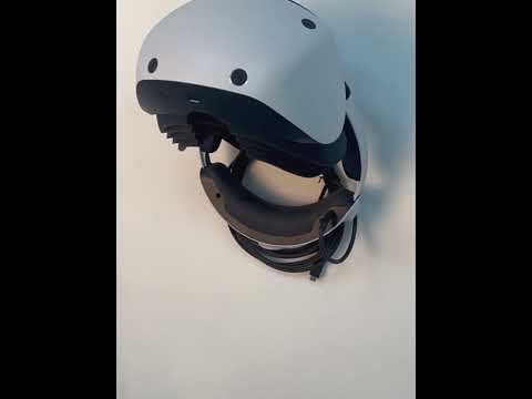For PlayStation VR2 / VR1 Headsets Wall Hanging Rack - YouTube Video