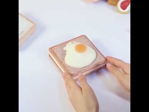 Soft Bear Hand Book Decompression Notebook Student Color Page Diary Book(Matcha) - YouTube Video