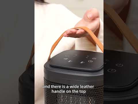 Remote Control Touch Screen Household Desktop PTC Instant Heating Heater, Style: US Plug(Electronic Model) - YouTube Video