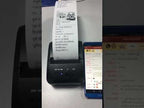 5811DD 58mm Bluetooth 4.0 Portable Thermal Bluetooth Receipt Printer, EU Plug - YouTube Video